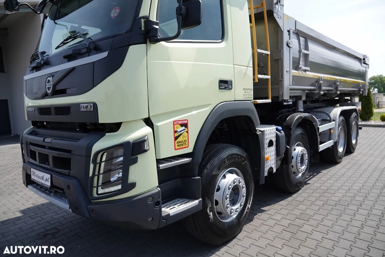 Volvo FMX 450 / 8X4 / 2-SIDE TIPPER / HYDROBRATA / HYDROKLAPA / BODRMATIC / I-SHIFT/ EURO 6 - 13