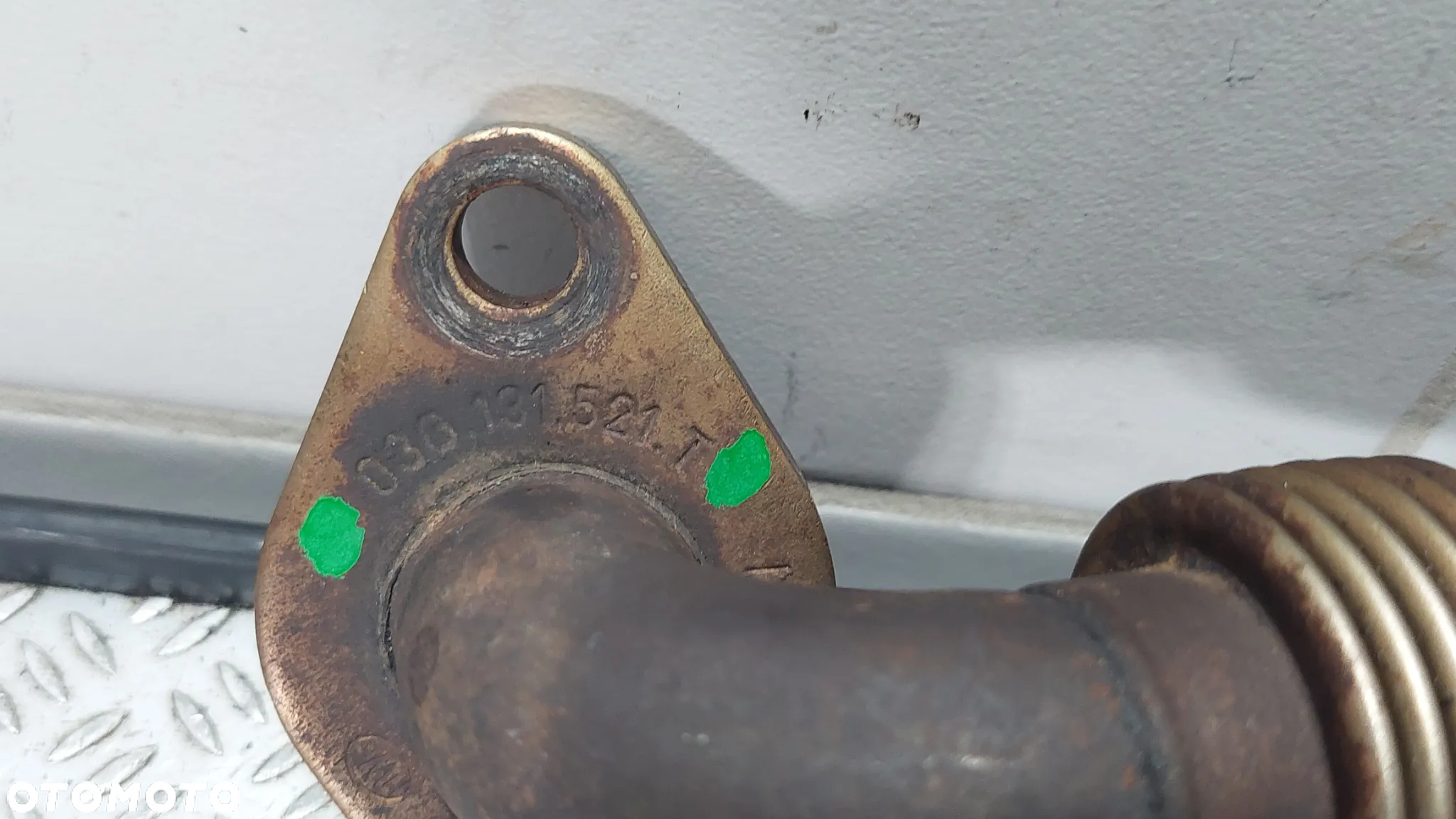 RURKA PRZEWÓD EGR SEAT LEON 2,0TDI KOD BKD R2007 NR 03G131521T - 2