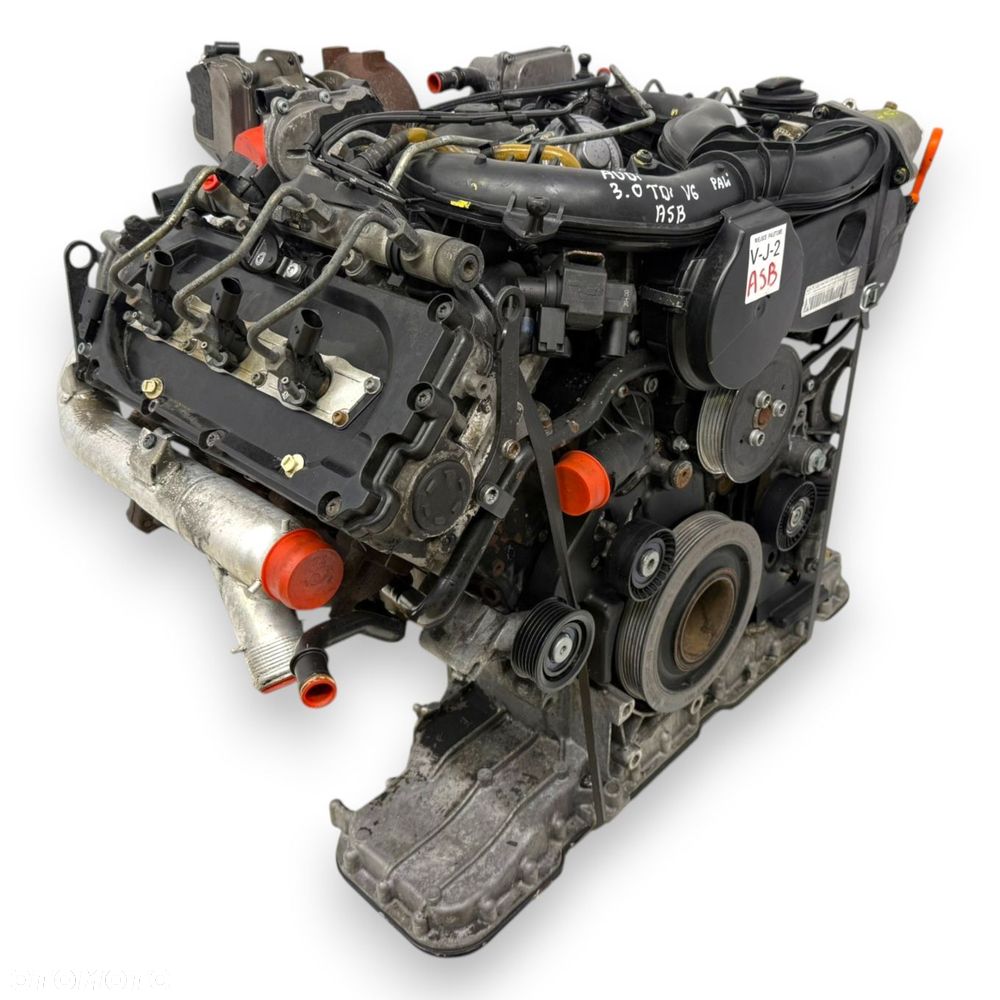 SILNIK ASB Audi A4 B7 A6 C6 A8 D3 3.0 V6 TDI 233KM 182tyś diesel kompletny - 8