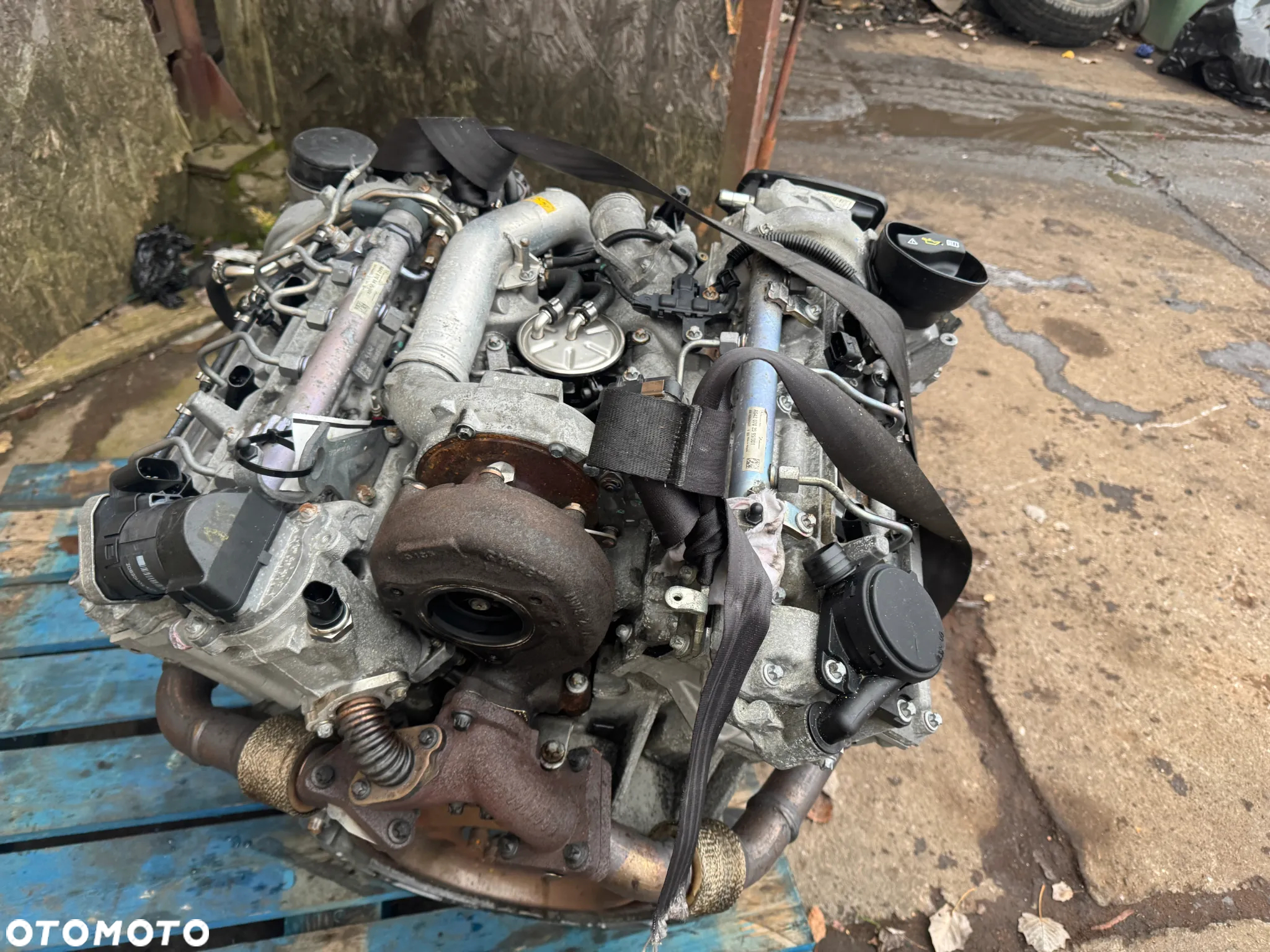 silnik om 642950 642 950 3.0 crd Mercedes ML kompletny 163 tys - 10