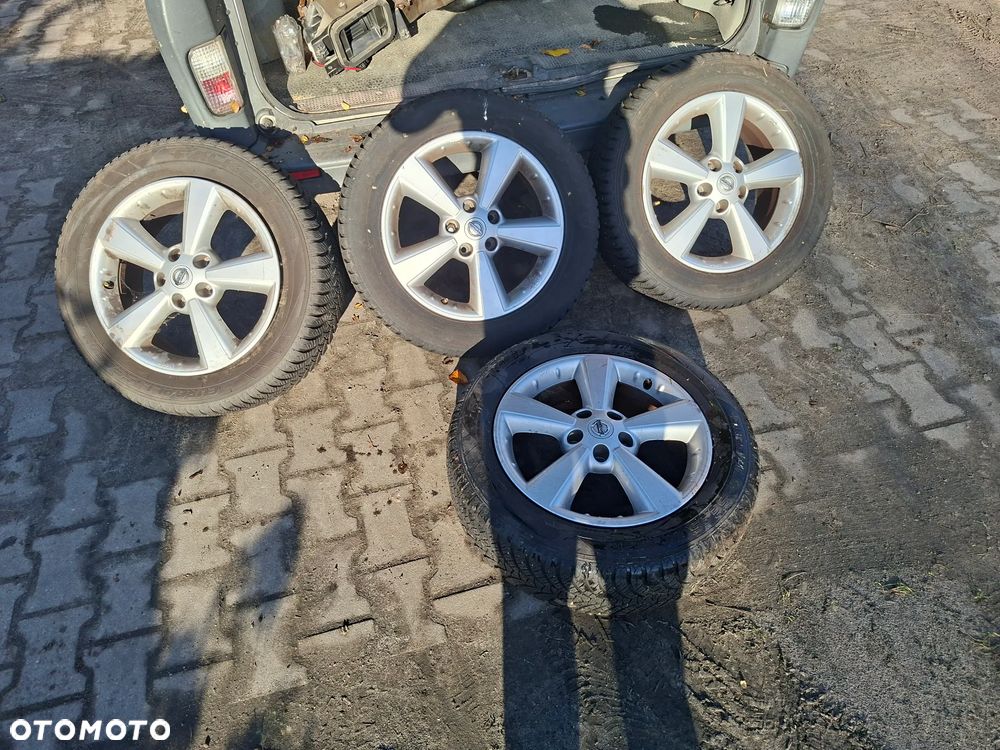 opony zimowe koła 17 nissan  qashqai 2011r stan bdb 4 szt poznan - 1