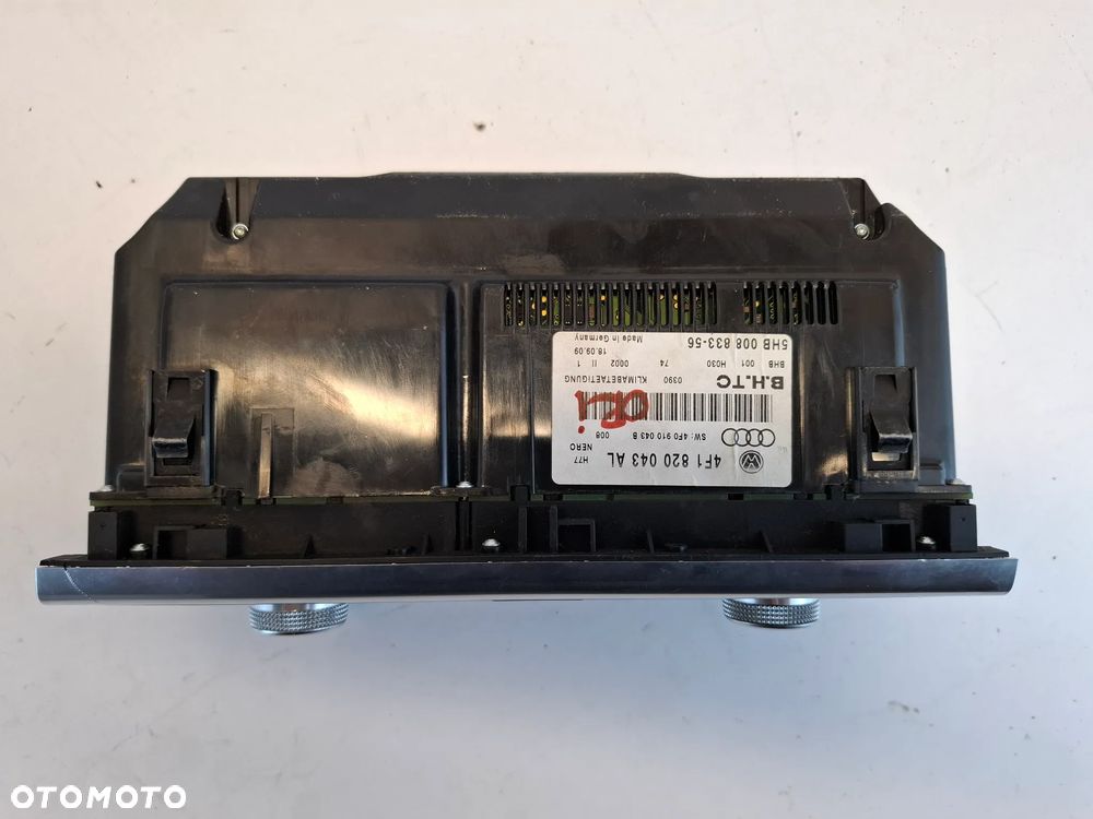 Panel Sterownik Klimatyzacji Klimy Nawiewu Audi A6 C6 4F1820043AL - 6