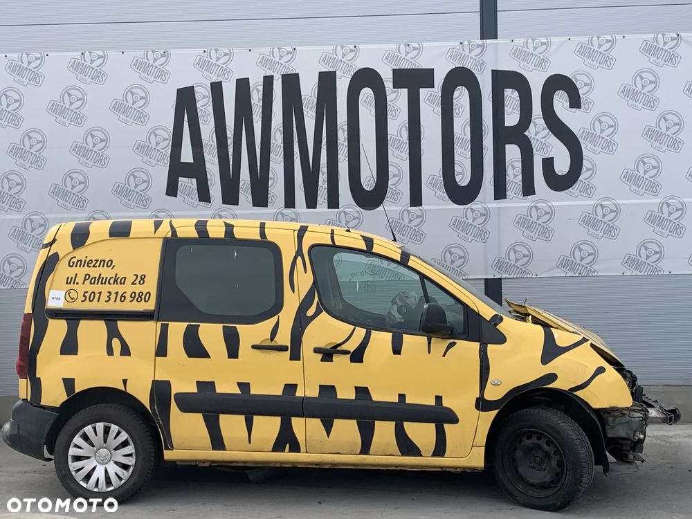 CITROEN BERLINGO 2014 *SAMOCHÓD NA CZĘŚCI* 4768  MASKA, LAMPA, DRZWI, LUSTERKO, ZDERZAK, GRILL, BŁOTNIK, KLAPA, BELKA, DESKA, FOTELE, KANAPA, ĆWIARTKA KIEROWNICA, TARCZE, ZACISKI, ZAWIESZENIE, KOMPLETNY PRZÓD, KOMPLETNY TYŁ, LICZNIK, ZEGARY, PRAWE LEWE PRZÓD TYŁ - 3