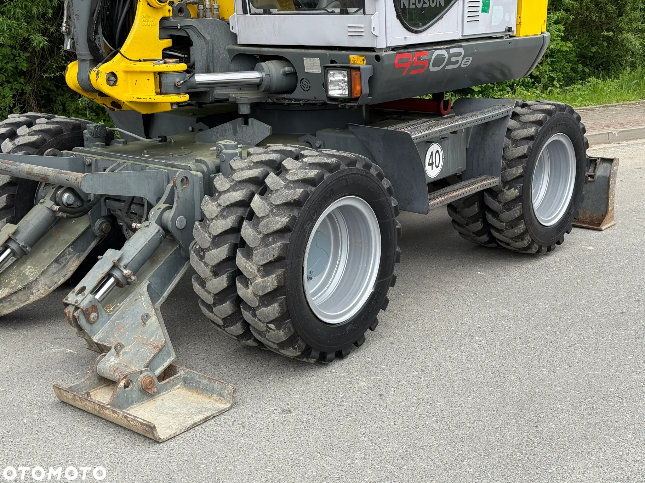 Wacker Neuson * Koparka Kołowa * Wacker Neuson 9503 * Rototilt * Bardzo Dobry Stan * - 5
