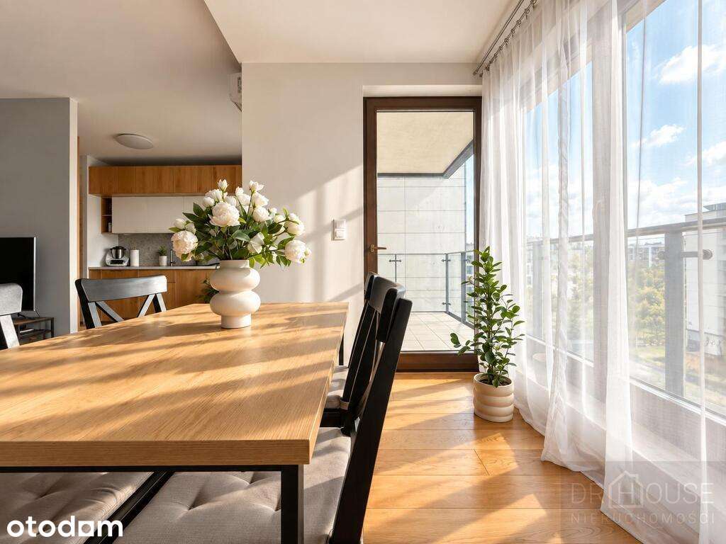 Apartament 54 m2 z tarasem, Stare Podgórze
