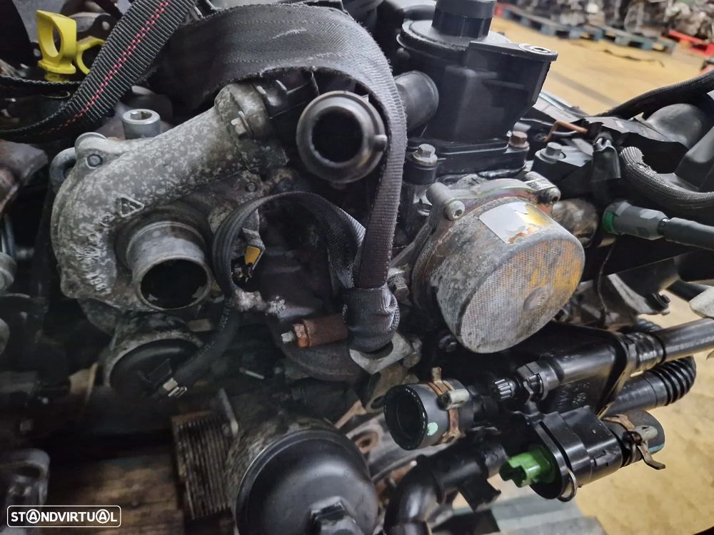 Motor usado 8HZ PEUGEOT 307 1.4 HDI 68CV CITROEN 8HX SIEMENS - 5