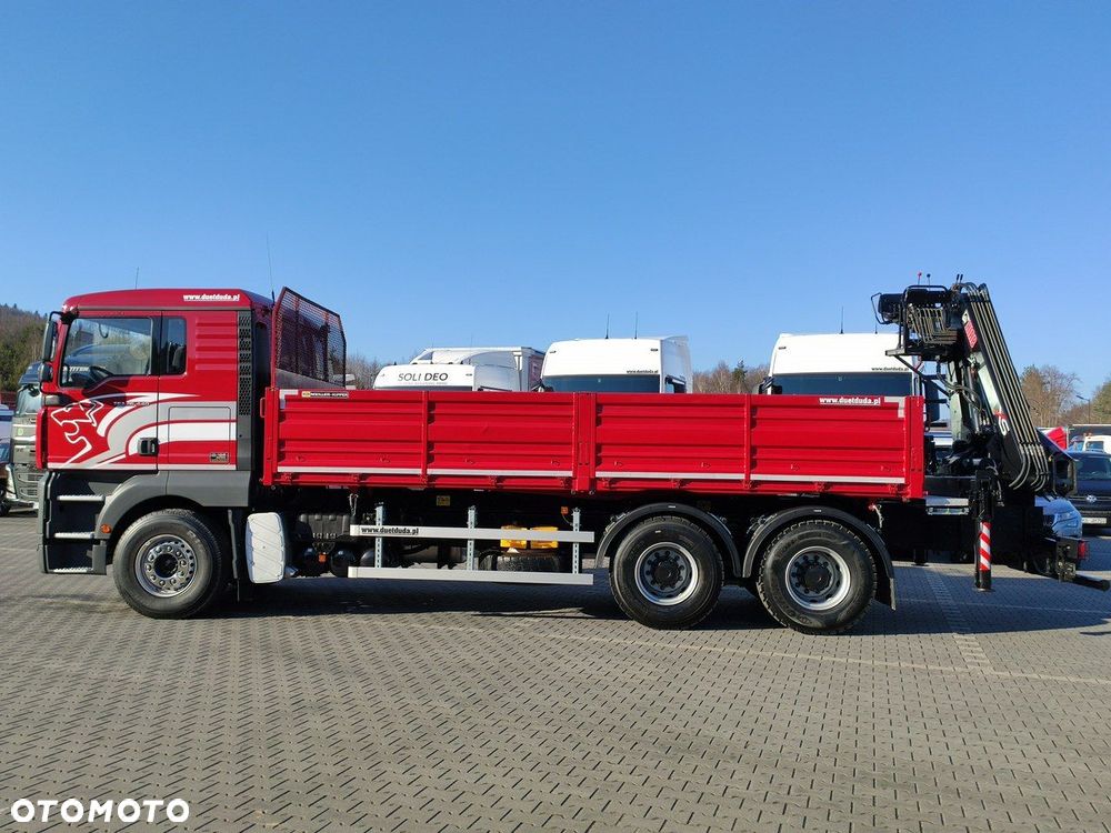 MAN Man 26.440 6x4 HDS HIAB 166 B-3 DUO Wywrotka Meiller 2-stronna - 9