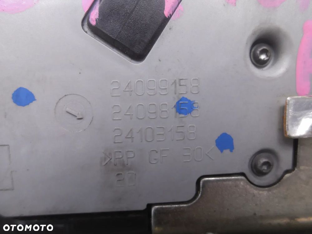 CITROEN C4 PICASSO ZAMEK DRZWI PRAWY PRZÓD + KLAMKA ZEWNĘTRZNA I WEWNĘTRZNA 96555516VD 240099158 24099816 - 4