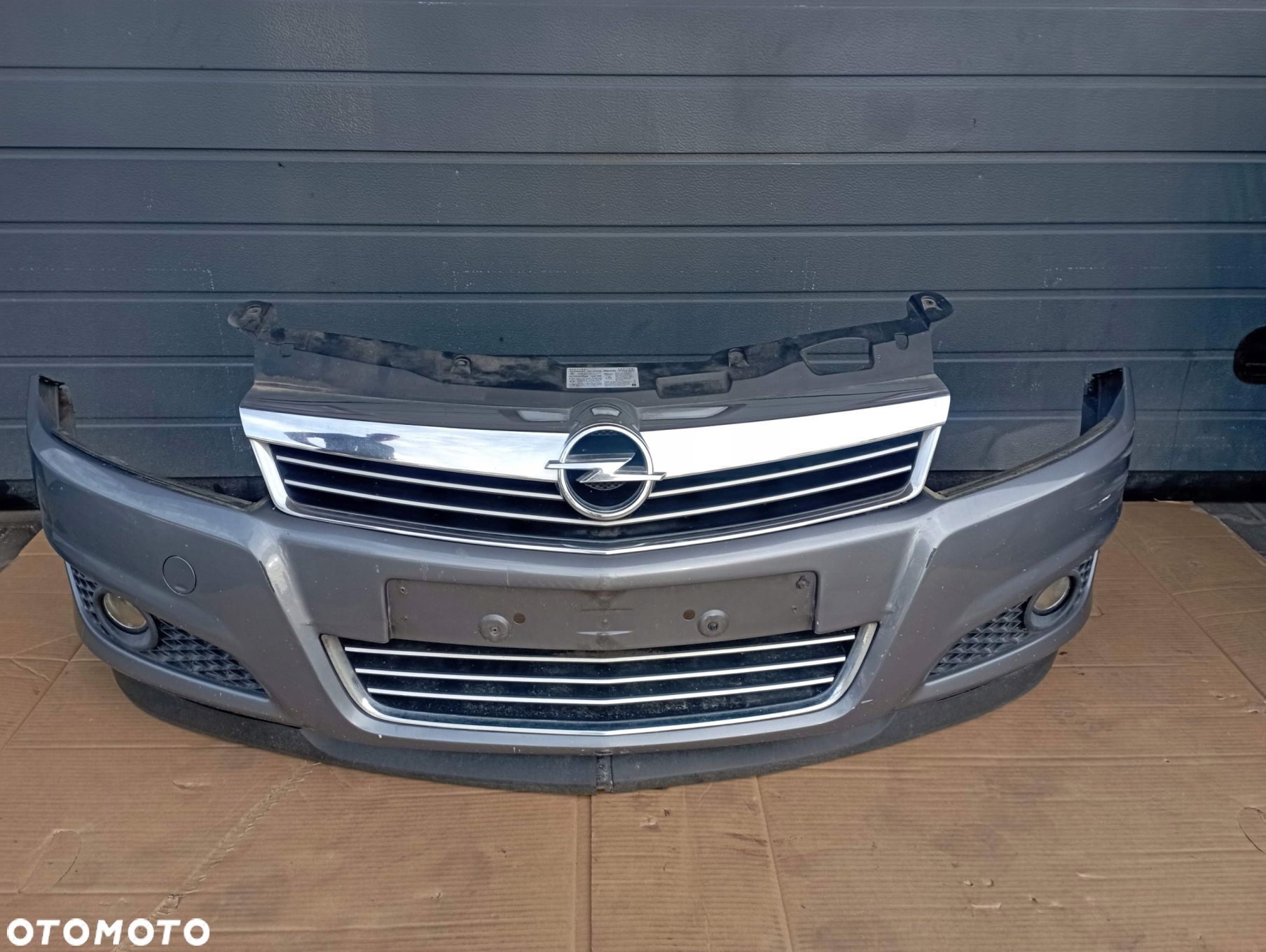 OPEL ASTRA H LIFT ZDERZAK PRZÓD PRZEDNI GRILL 13225746 - 1