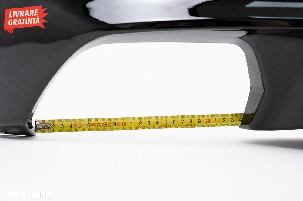 Difuzor Bara Spate cu LED BMW Seria 5 G30 G31 (2017-2024) M5 Design Ne - 8