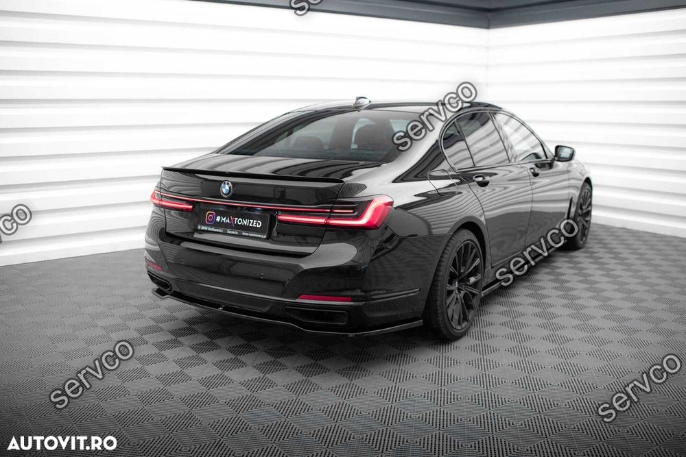 Prelungire bara spate Bmw Seria 7 G11 2019-2022 v4 - Maxton Design - 2