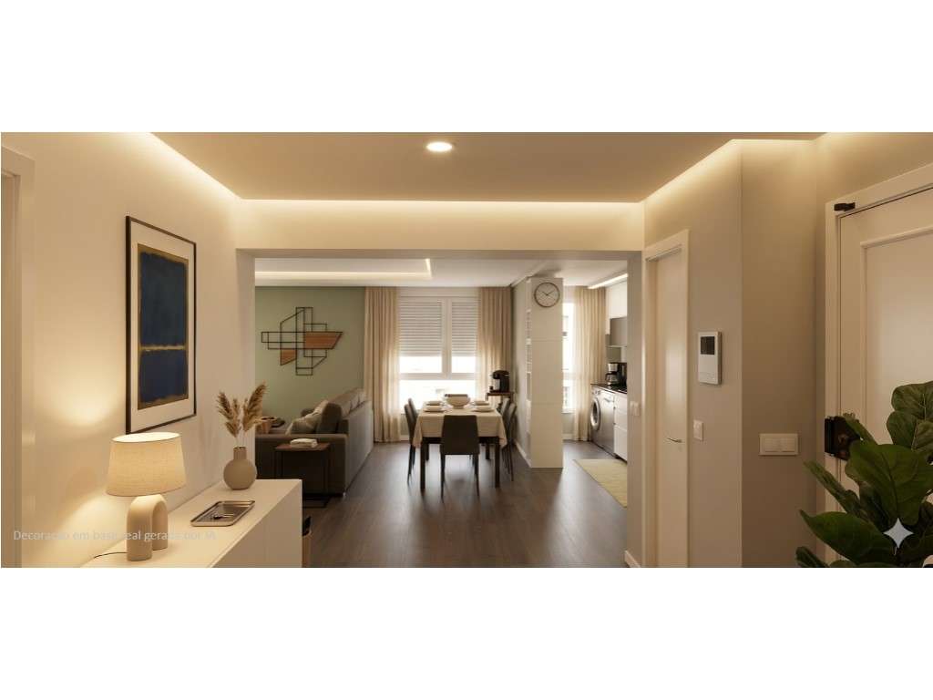 Apartamento T2+1 Remodelado com 2 Suítes e Garagem | Paranhos, Porto - Grande imagem: 3/16