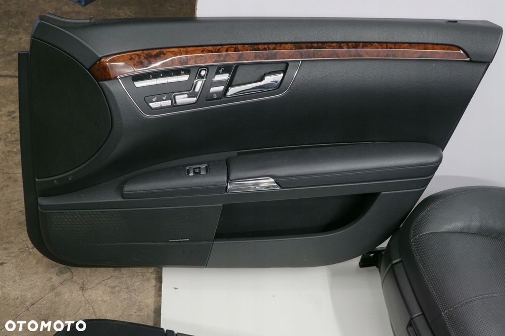 MERCEDES W221 08R FOTELE KANAPA BOCZKI WENTYLOWANE GRZANE EUROPA - 13