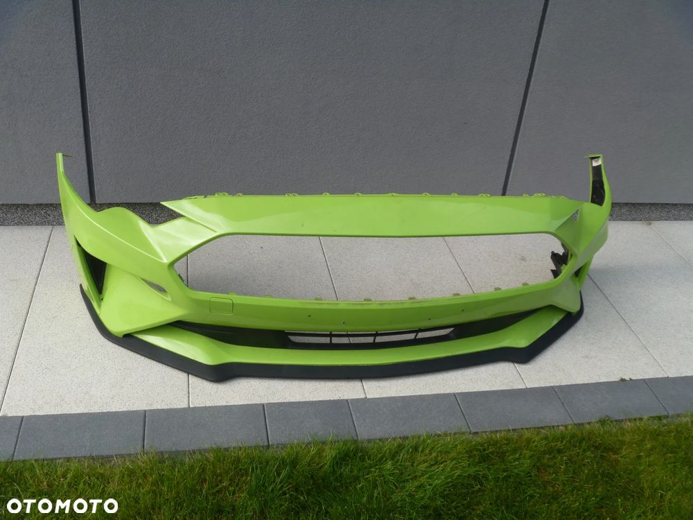 FORD MUSTANG VI LIFT 2018 ZDERZAK PRZEDNI KRATKA SPOJLER ŁADNY ORYGINAŁ - 6