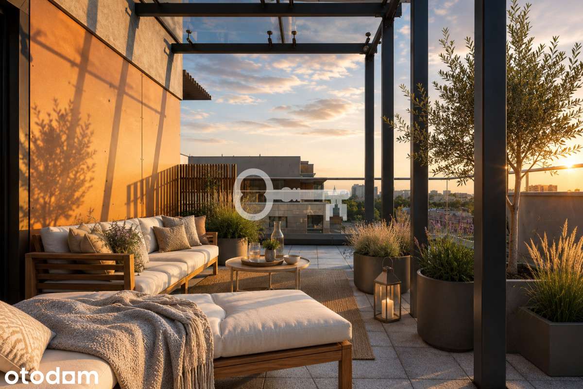 Penthouse | 137 m² | Taras 56 m² | Stary Mokotów