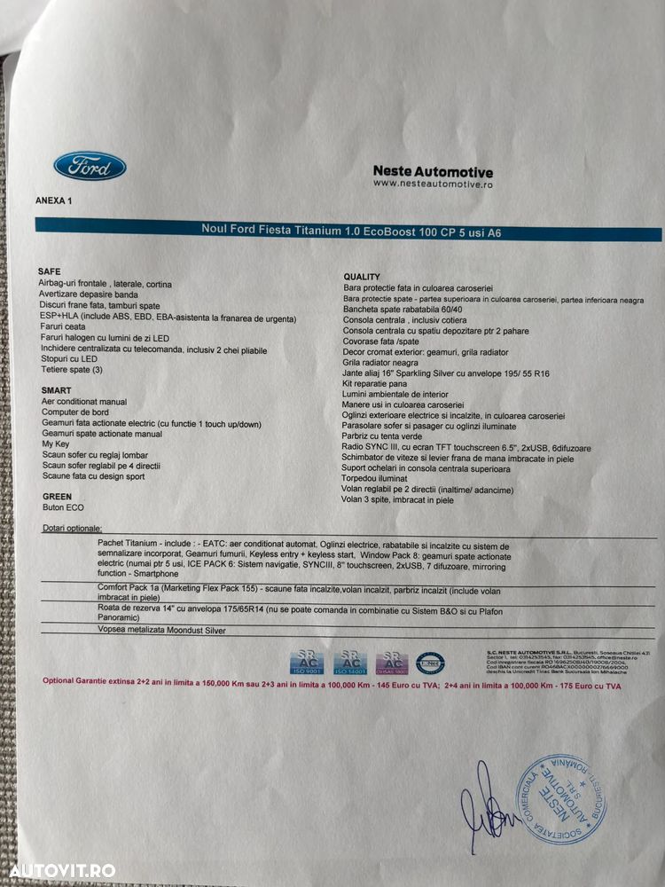 Ford Fiesta 1.0 EcoBoost Powershift Titanium - 25