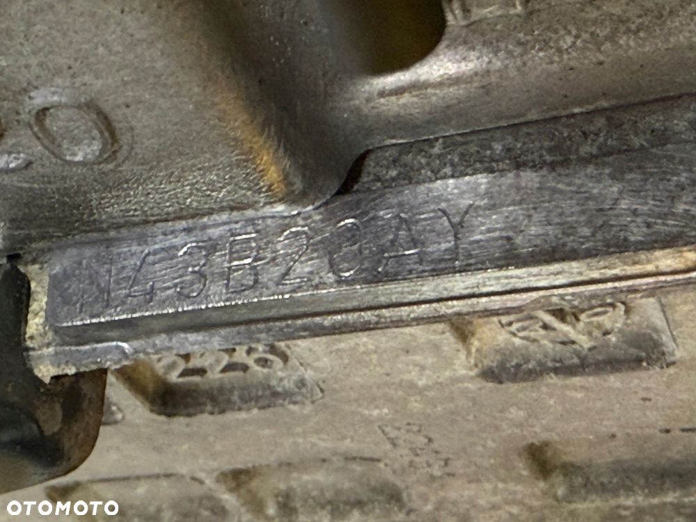 SILNIK N43B20 N43B20A BMW E81 E87 E60 E61 E90 E91 E92 2.0 i benzyna 135tyś - 2