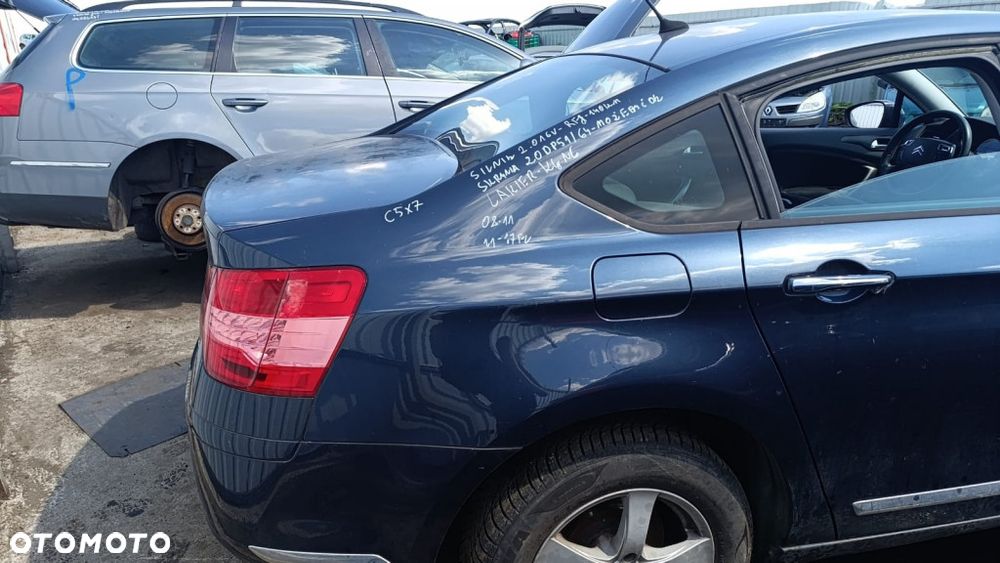 36300 Citroen C5 X7 model od 08-11 silnik 2.0 16V RFJ 140 km skrzynia 20DP51(DP64 ) lakier KGNC - 7