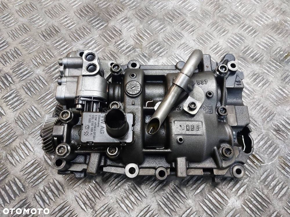 WAŁKI BALANSUJĄCE + POMPA OLEJU AUDI A6 C7 2.0 TDI 03L115105D 03L103537 - 1