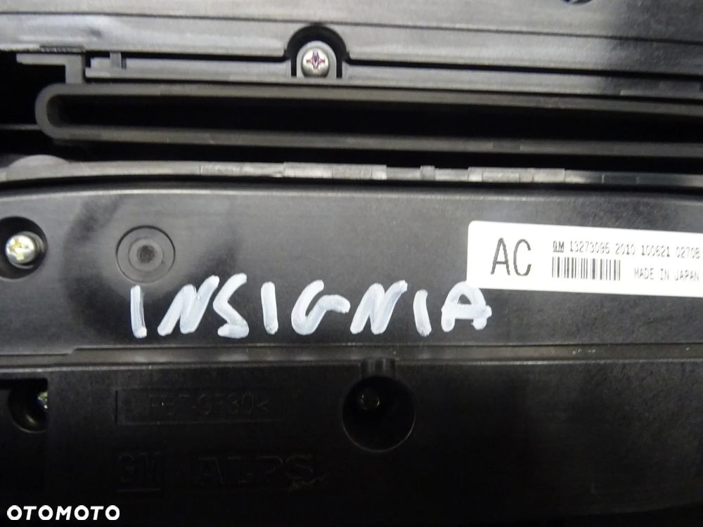 OPEL INSIGNIA SILNIK 2.0 CDTI 160KM Z177 RADIO PANEL STEROWNIK RADIA - 2