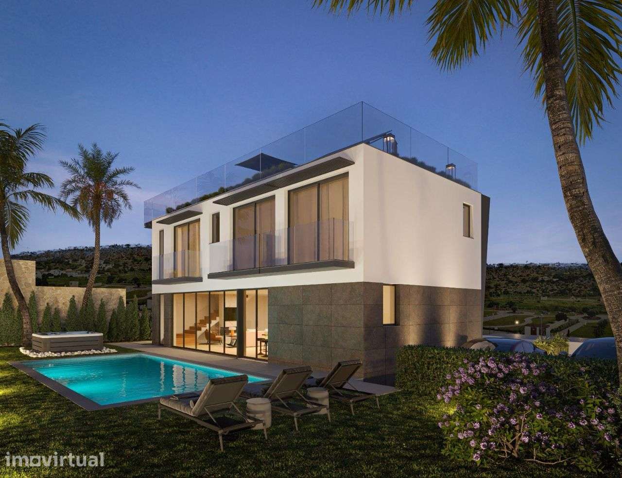Moradia V4 de luxo em construção na zona da Marina de Albufeira - Grande imagem: 4/39