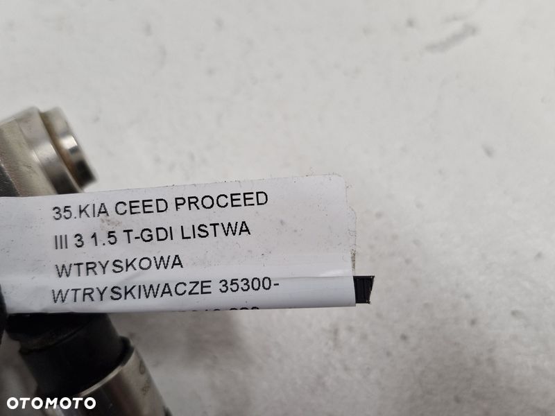 CEED PROCEED III 1.5 T-GDI LISTWA WTRYSKOWA WTRYSKIWACZE 35300-08200 9041090013 - 10