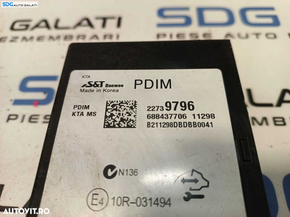 Unitate Modul Calculator Bluetooth Opel Astra J 2009 - 2016 Cod 22739796 688437706 [L0168] - 2