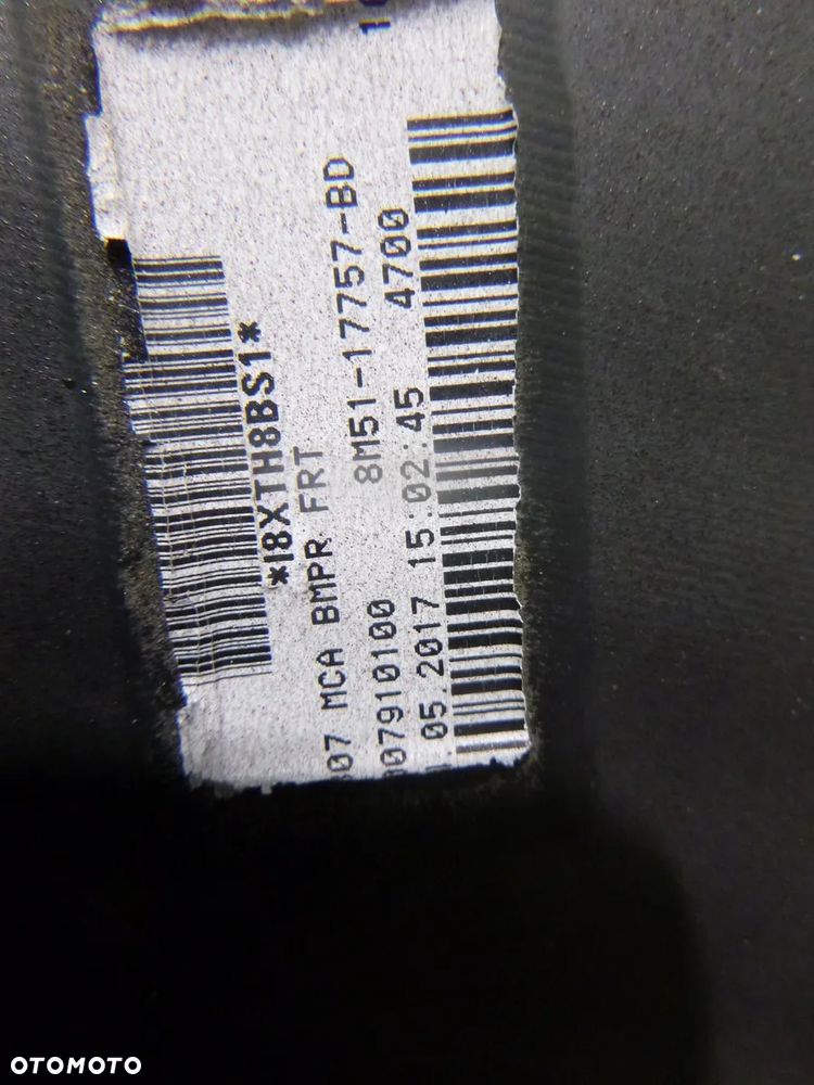 ford focus mk2 lift zderzak kolor bordowy morello przód przedni - 4