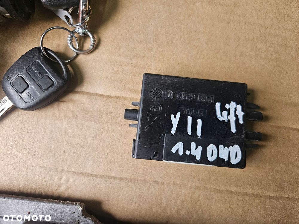 toyota yaris ii 09-11 1.4 d4d komputer kluczyk zestaw - 3