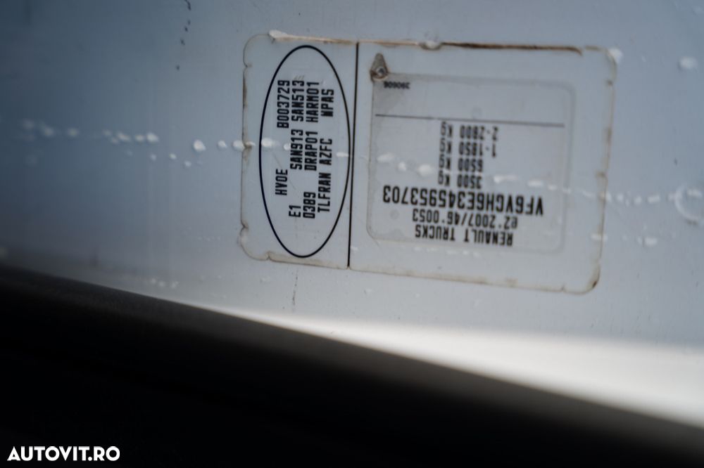 Renault MASTER / DCI 150 / BASCULATOR / CAMION CU TRACȚIE MIXĂ 7 LOCURI / MANUAL / DOUĂ RULOURI - 36