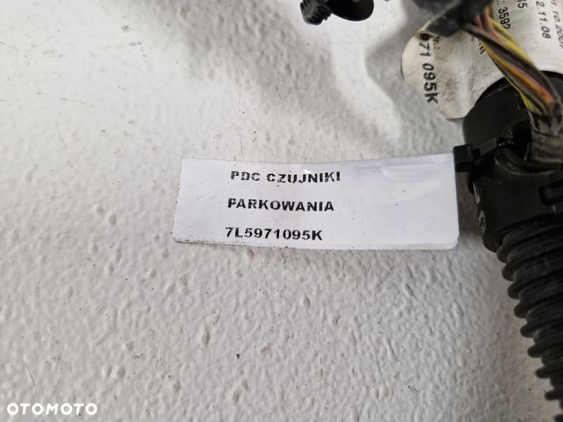 PORSCHE CAYENNE I 1 LIFT 7L5 WIĄZKA INSTALACJA CZUJNIKÓW PARKOWANIA PRZÓD - 6