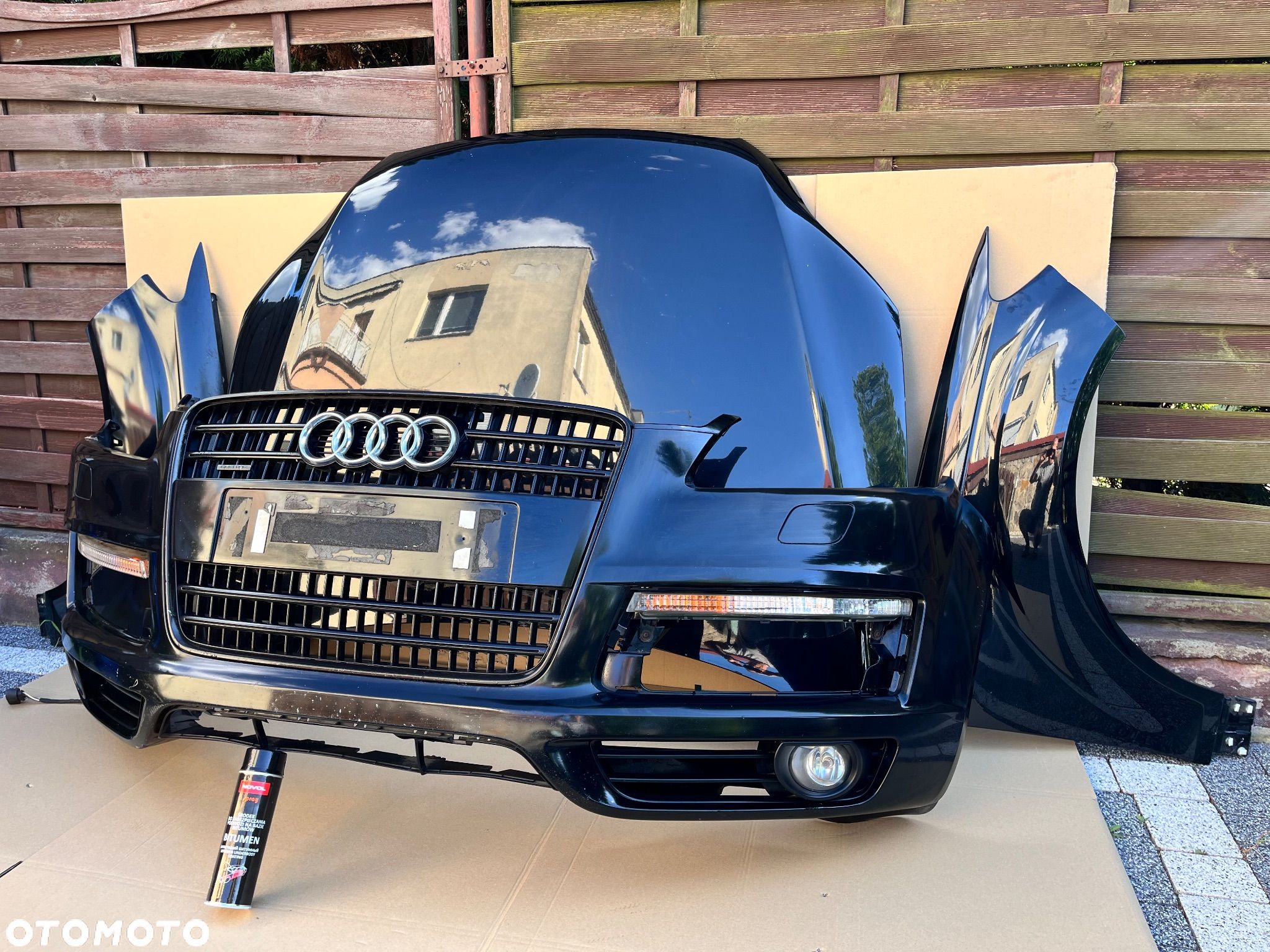 Audi Q7 S-LINE 4L Maska Zderzak Błotnik Kompletny przód - 1