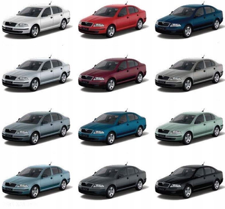 ZAŚLEPKA SPRYSKIWACZA SKODA OCTAVIA II L/P KOLORY - 9