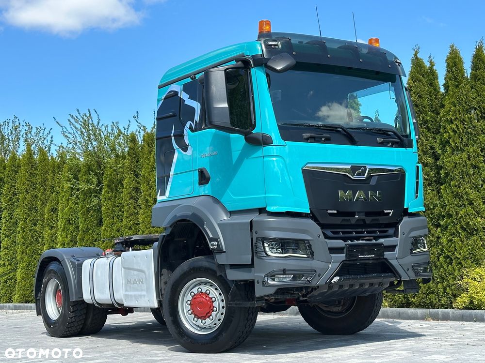 MAN / TGS / 18.510 / 4x4 / STAŁY NAPĘD + REDUKTOR  / ALLROAD / - 8