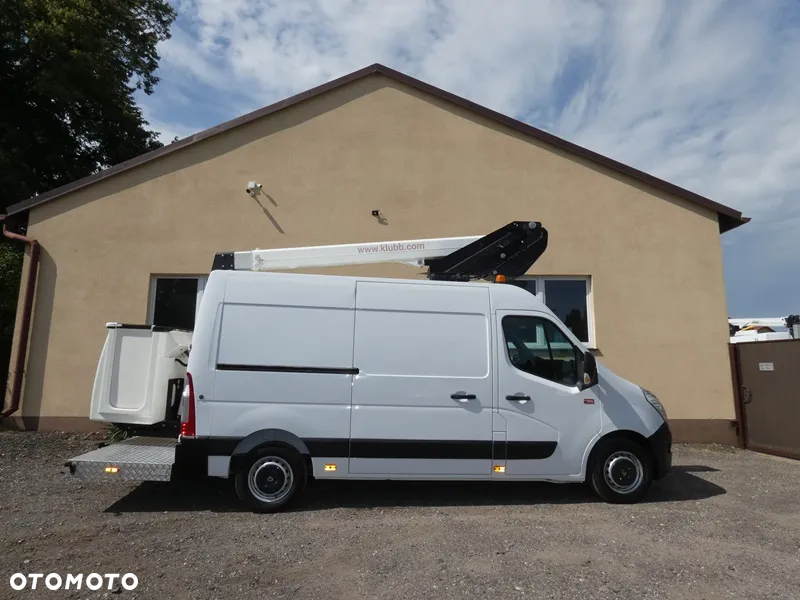 Renault Master, podnośnik koszowy KLUBB K 32 - 8