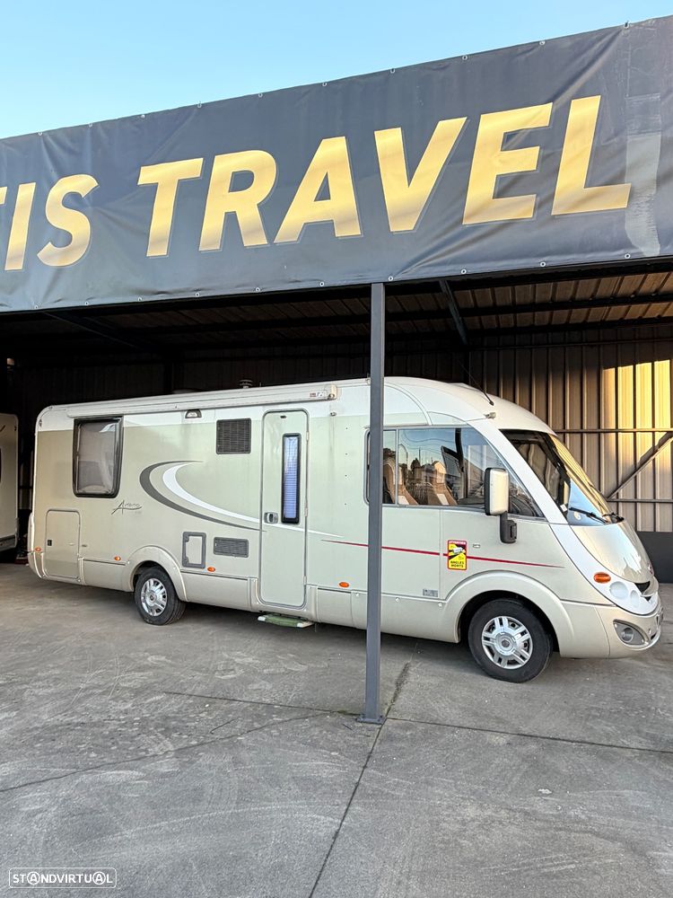 Burstner Aviano i727 AUTOCARAVANA cama central mais cama elevatória. - 15