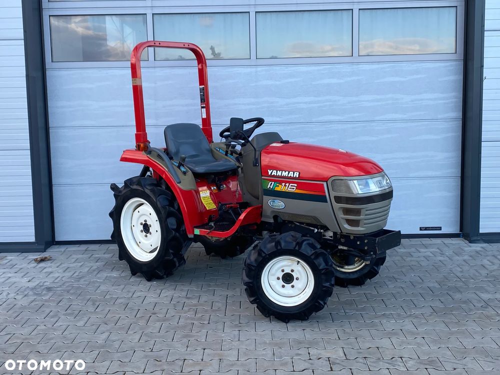 Yanmar AF120 Mini traktor Ciągnik Traktorek 4x4 + Ładowacz czołowy TUR Wspomaganie kierownicy Rewers - 1