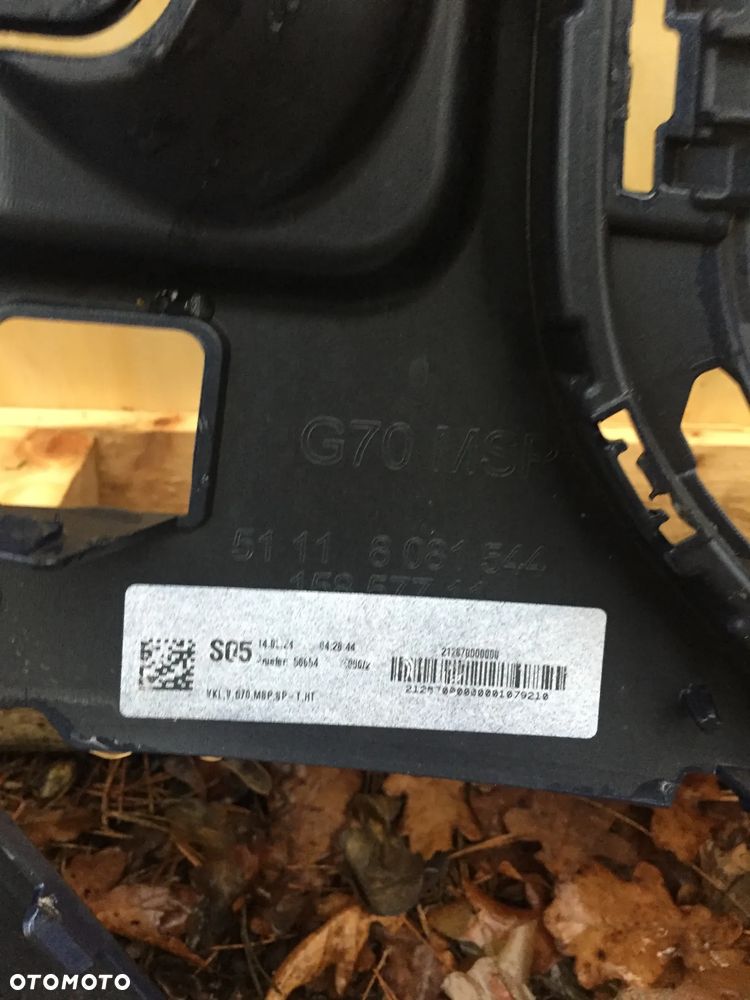 ZDERZAK Przedni - BMW Serii 7 (G70) - M Pakiet - NIEBIESKI 51118081544 - 11