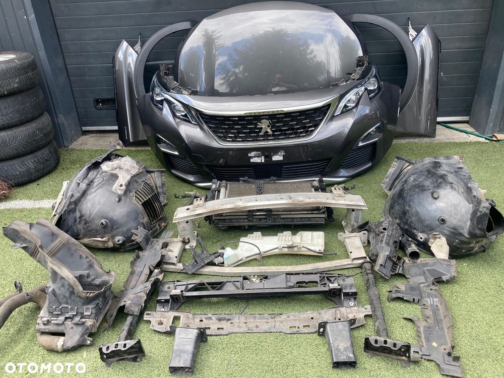PRZÓD MASKA ZDERZAK BŁOTNIK LAMPA PAS CHŁODNICE PEUGEOT 3008 II kolor - 4