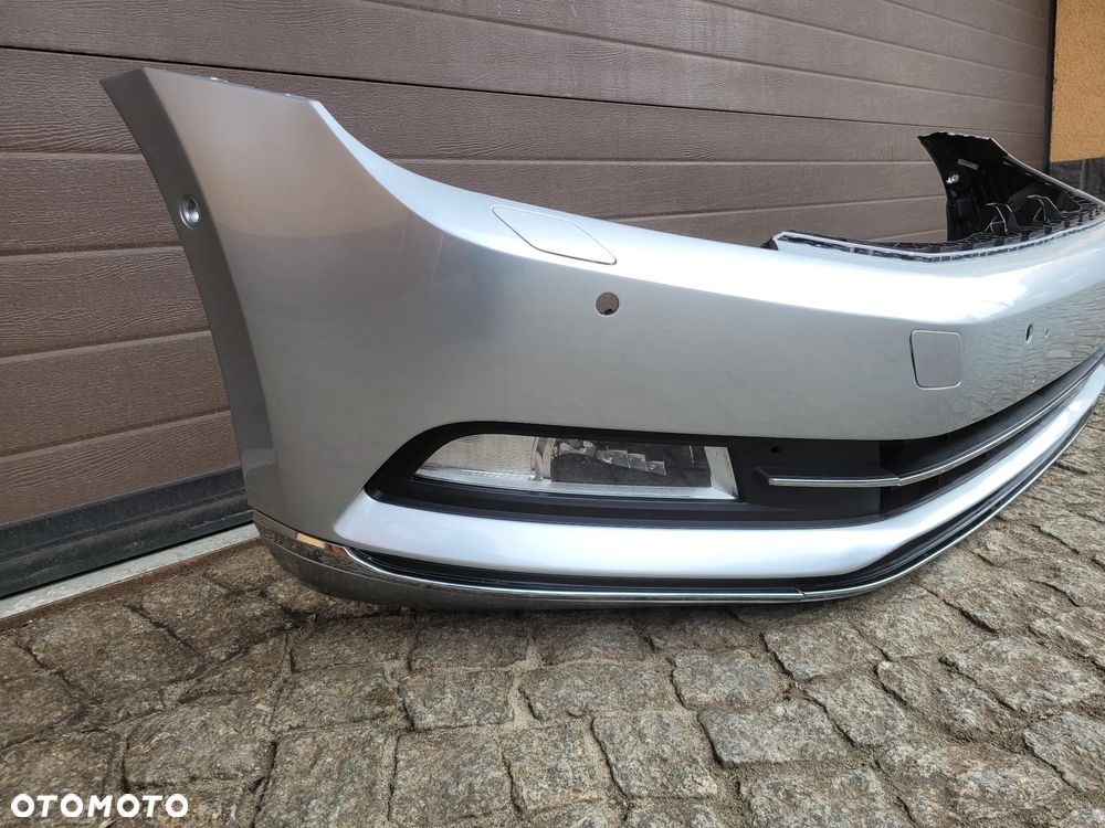 ZDERZAK PRZEDNI PRZÓD VW PASSAT B8 HIGHLINE LA7W PDC HALOGENY SPRYSKIWACZE - 7