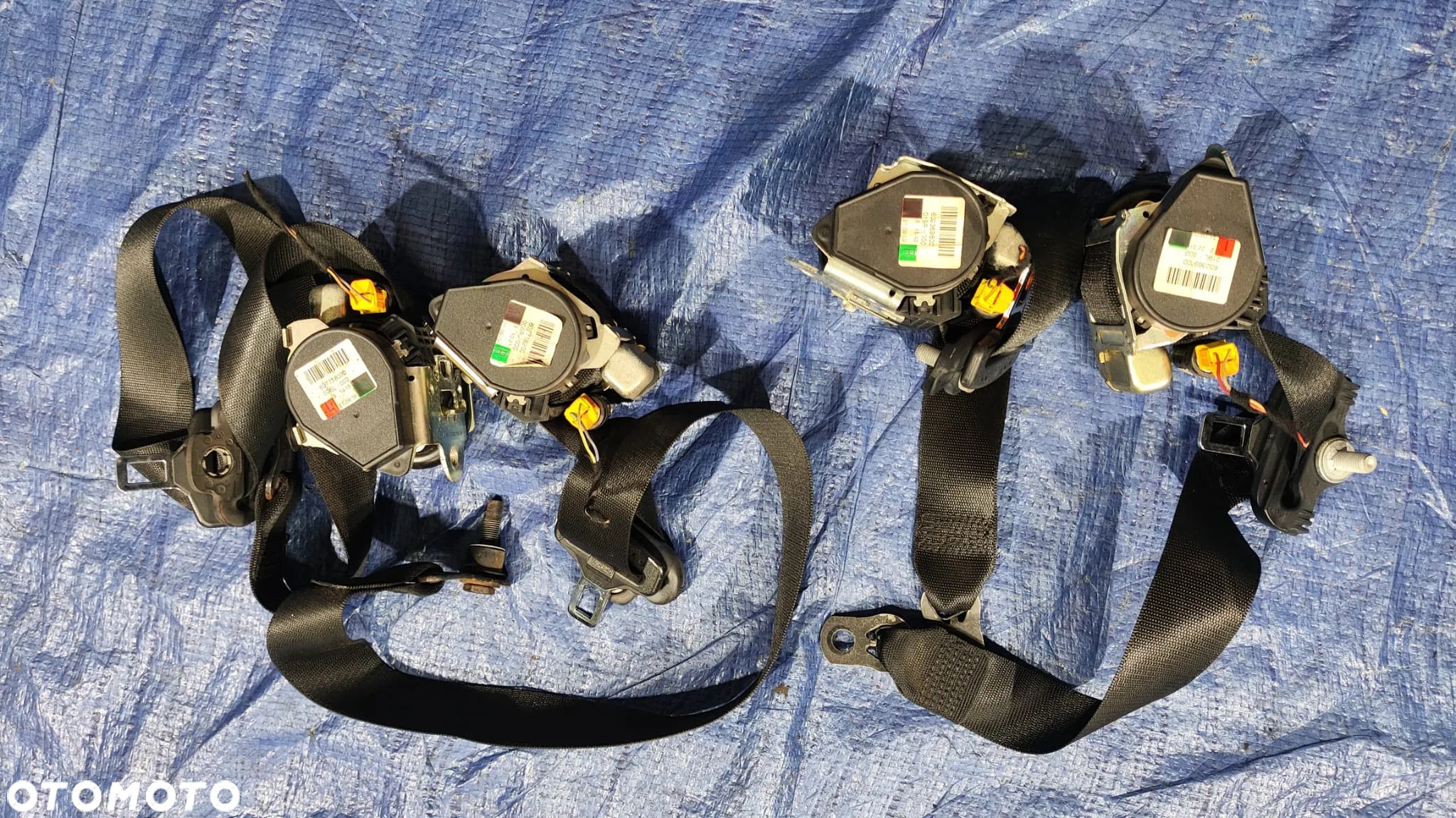 DESKA ROZDZIELCZA KONSOLA SCHOWEK PASAŻERA PODUSZKA KIEROWCY PASAŻERA SENSOR AIRBAG PAS PASY BEZPIECZEŃSTWA PRZÓD TYŁ KOMPLET ZESTAW CZARNE MERCEDES A-KLASA W169 A169 LIFT 5D 5 DRZWI AVANTGARDE - 15