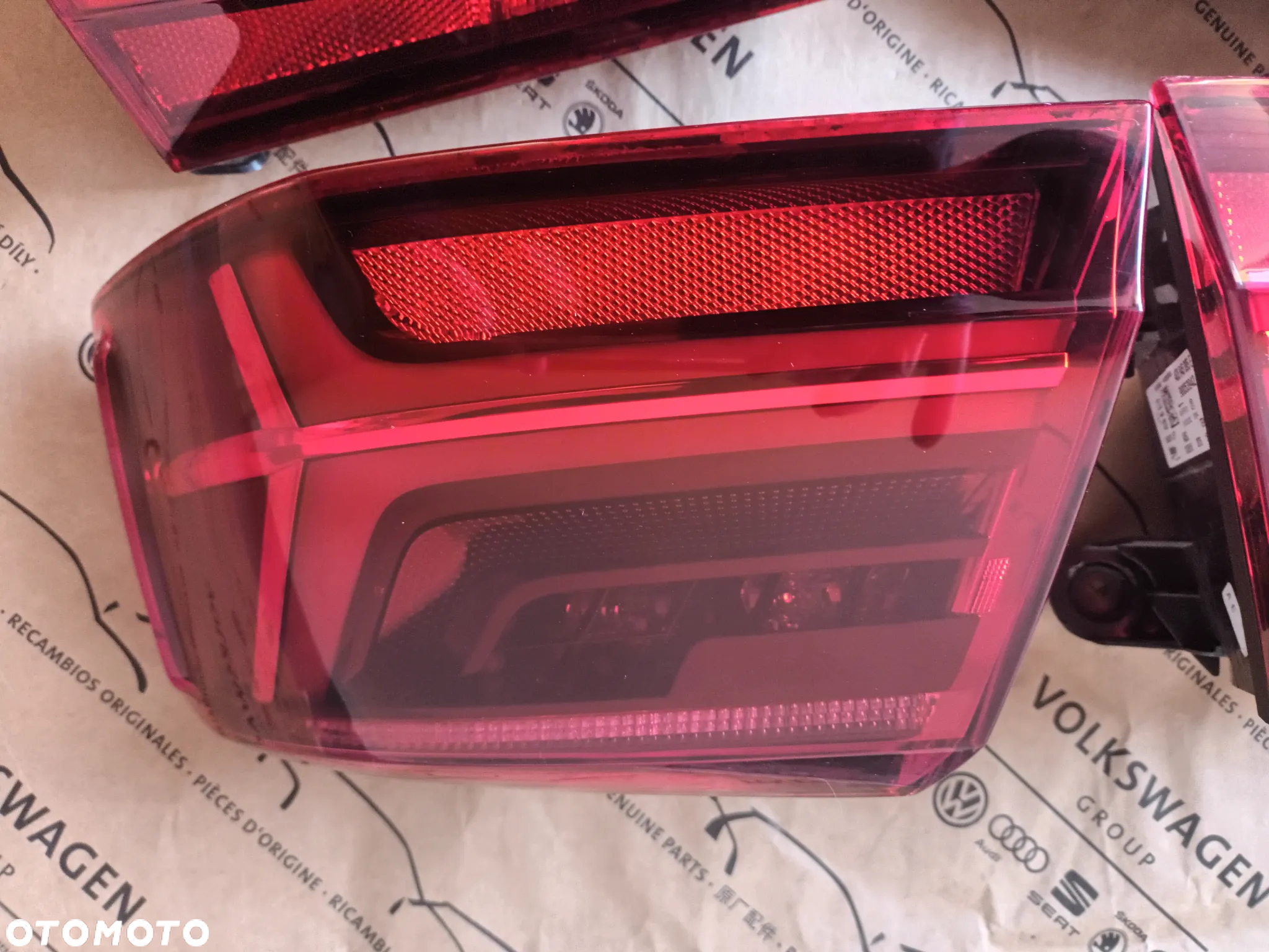 AUDI A6 C7 4G lift Komplet lamp tył LED MATRX dynamiczny kierunkowskaz 28km - 8