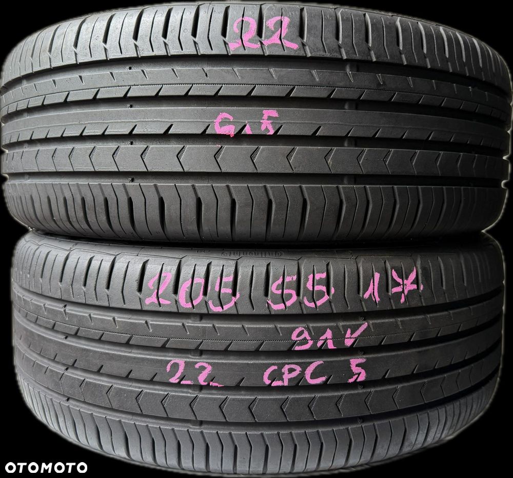 2 x 205/55R17 Continental Conti Premium Contact 5 - 1