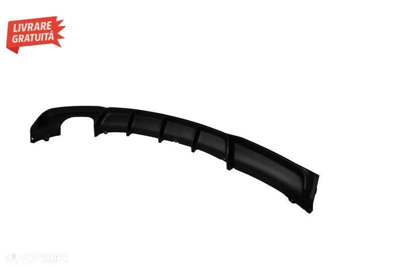 Difuzor Bara cu Toba Ornament Evacuare Fibra Carbon Mat BMW Seria 3 F30 F31 (2011-- livrare gratuita - 4