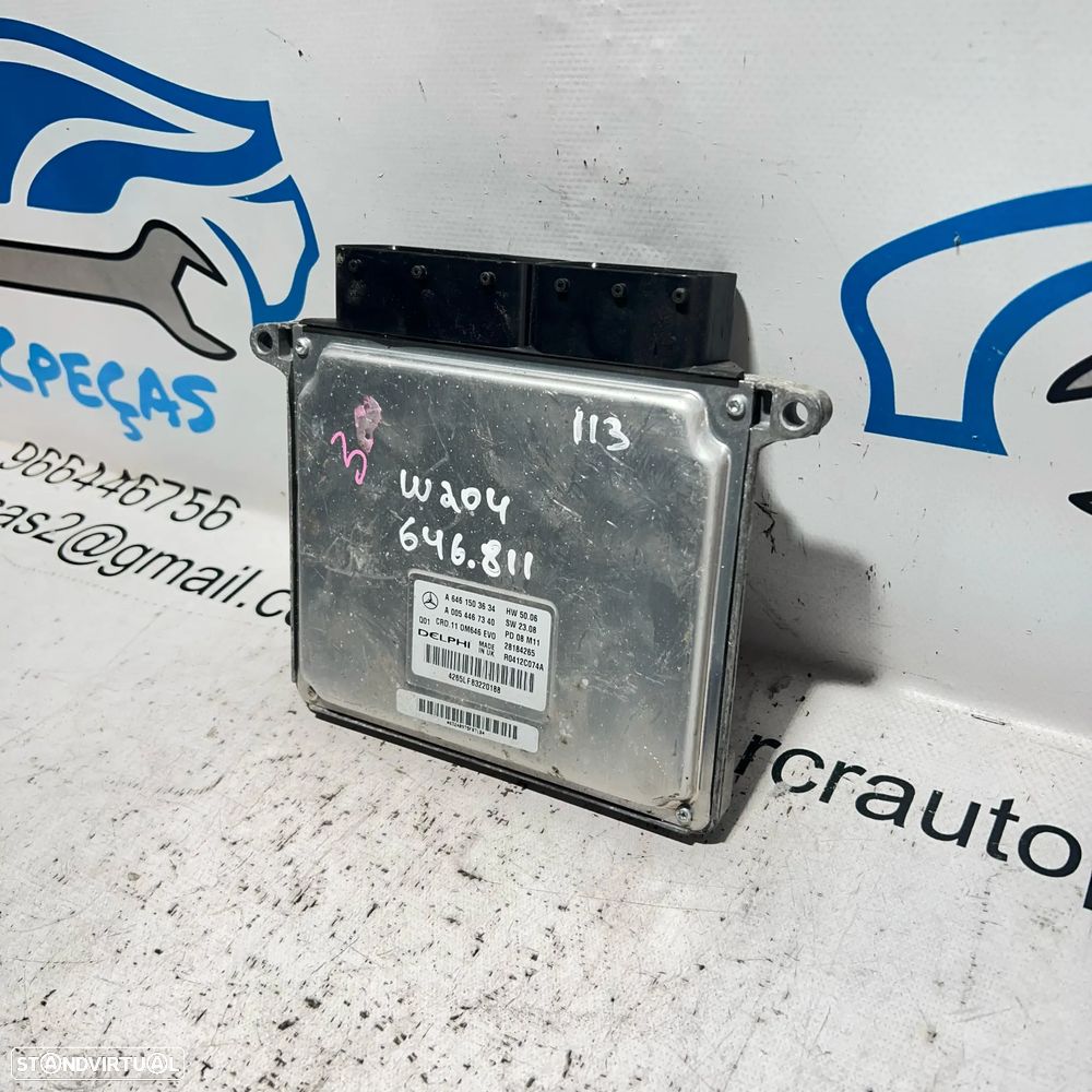 .Centralina Motor Delphi Mercedes Benz 2.2 CDi 646.811 A 646 150 36 34 / R0412C074A CRD.11 OM646 EVO - 5