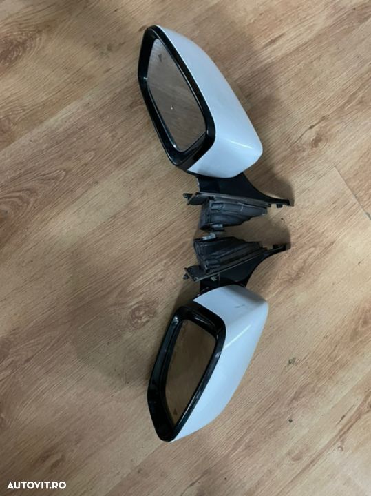 oglinda oglinzi stânga sau dreapta model cu camera 360 sideasist bmw g11 g12 seria 750xd 750i 730d 740xd Mpachet cu brat negru lucios