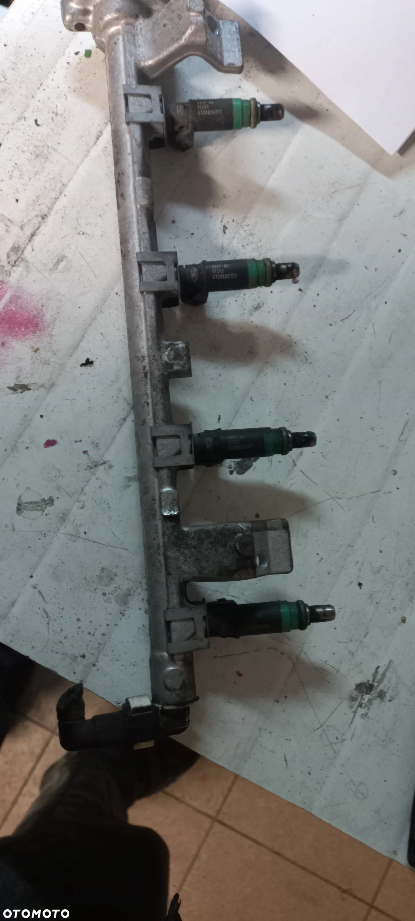 LISTWA WTRYSKOWA WTRYSKI FORD FOCUS MK2 1.6 - 2