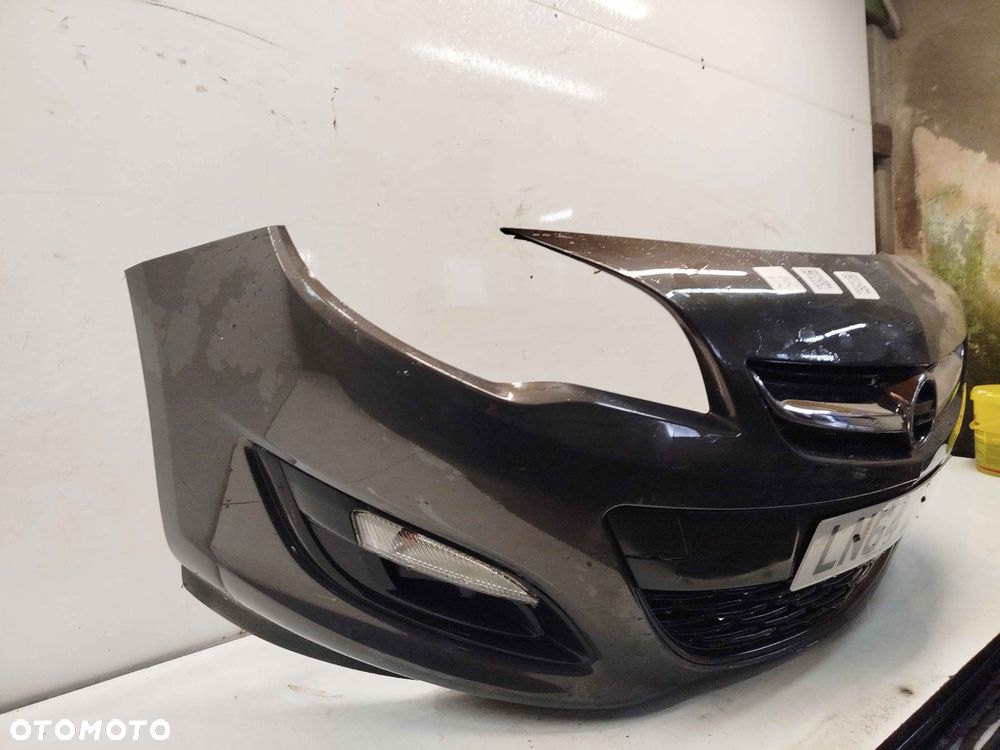 + ZDERZAK PRZÓD PRZEDNI OPEL ASTRA J 4 IV LIFT FL Z190 BRĄZ BRĄZOWY SZARY - 2