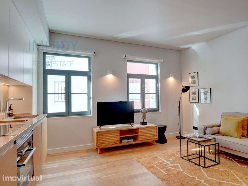 Apartamento T1 Mobilado para Venda na Baía de Cascais - Grande imagem: 3/23