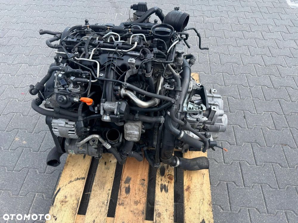 SILNIK KOMPLETNY 2.0 TDI CFF SKRZYNIA BIEGÓW LNZ VW PASSAT B7 2014 - 4